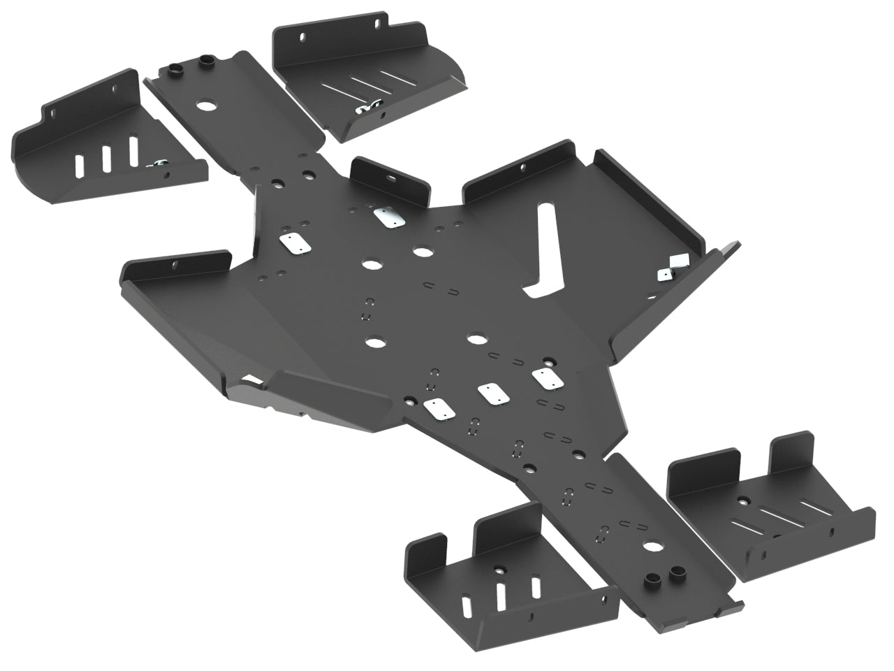 Kit plaques de protection plastique pour quad 1000 Blade, 1000 LTX Blade (plastic) – protection châssis complète, robuste et durable