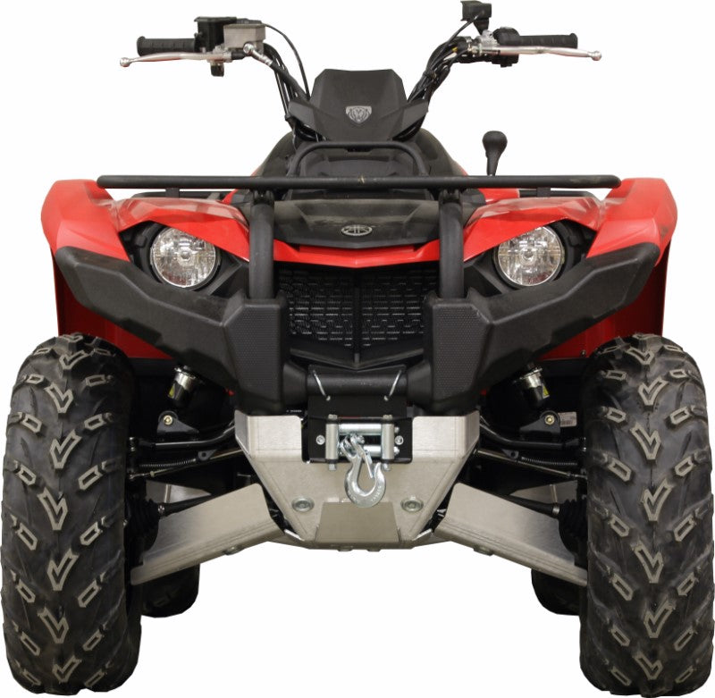Kit plaques de protection aluminium pour quad Kodiak 450 (2017+) (aluminium) – protection châssis complète, robuste et durable