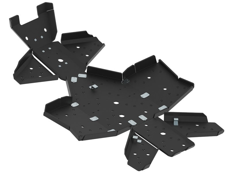 Kit plaques de protection plastique pour quad Kodiak 450 (2017+) (plastic) – protection châssis complète, robuste et durable