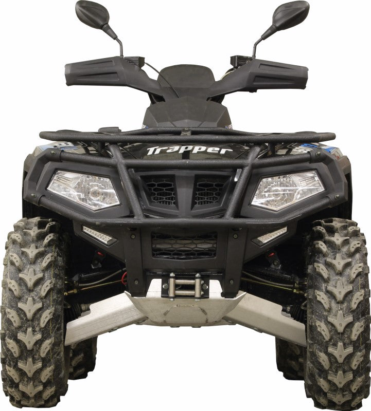 Kit plaques de protection aluminium pour quad Tactic 550/750 2-Up (aluminium) – protection châssis complète, robuste et durable