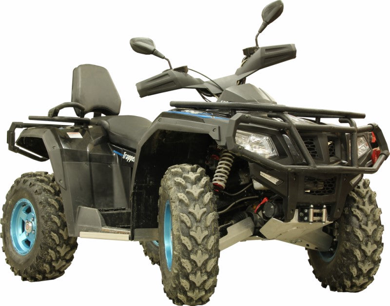Kit plaques de protection aluminium pour quad Tactic 550/750 2-Up (aluminium) – protection châssis complète, robuste et durable