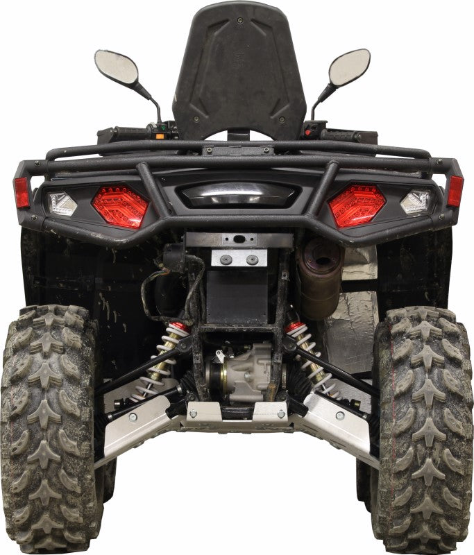 Kit plaques de protection aluminium pour quad Tactic 550/750 2-Up (aluminium) – protection châssis complète, robuste et durable