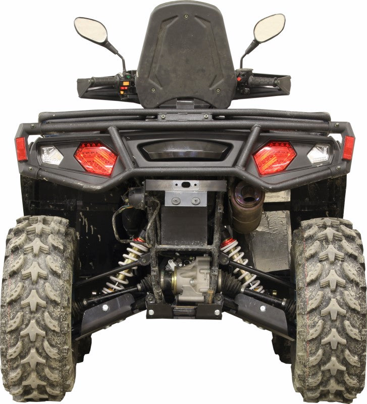 Kit plaques de protection plastique pour quad Tactic 550/750 2-Up (plastic) – protection châssis complète, robuste et durable