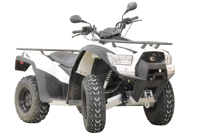 Kit plaques de protection aluminium pour quad MXU 700 (-2019) (aluminium) – protection châssis complète, robuste et durable