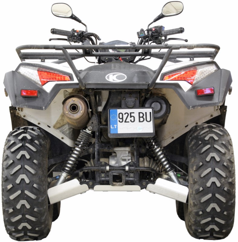 Kit plaques de protection aluminium pour quad MXU 700 (-2019) (aluminium) – protection châssis complète, robuste et durable