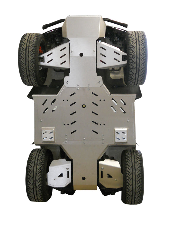 Kit plaques de protection aluminium pour quad 500 Gladiator, 500 Quadrift (aluminium) – protection châssis complète, robuste et durable