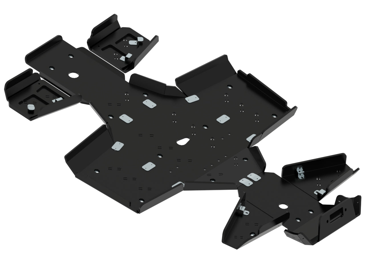Kit plaques de protection plastique pour quad MXU 700 (-2019) (plastic) – protection châssis complète, robuste et durable