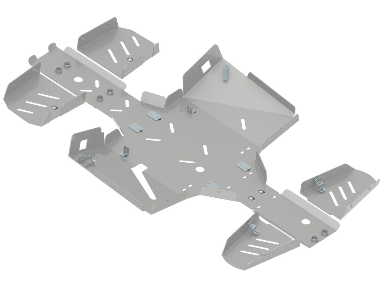 Kit plaques de protection aluminium pour quad 600 Blade (aluminium) – protection châssis complète, robuste et durable
