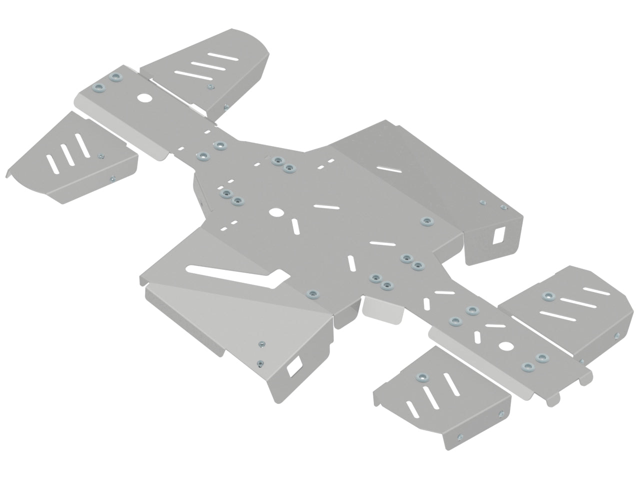Kit plaques de protection aluminium pour quad 600 Blade (aluminium) – protection châssis complète, robuste et durable