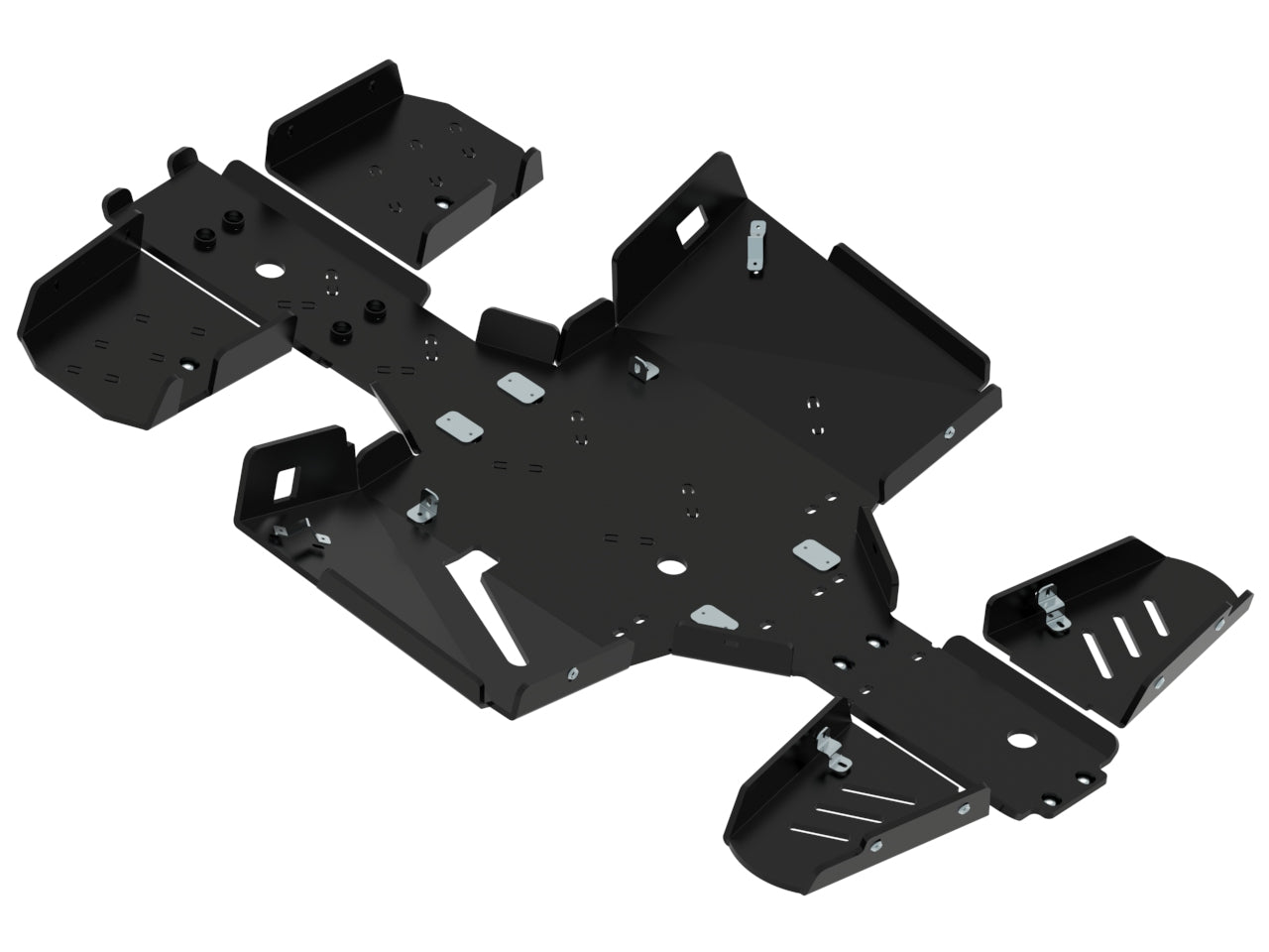 Kit plaques de protection plastique pour quad 600 Blade (plastic) – protection châssis complète, robuste et durable