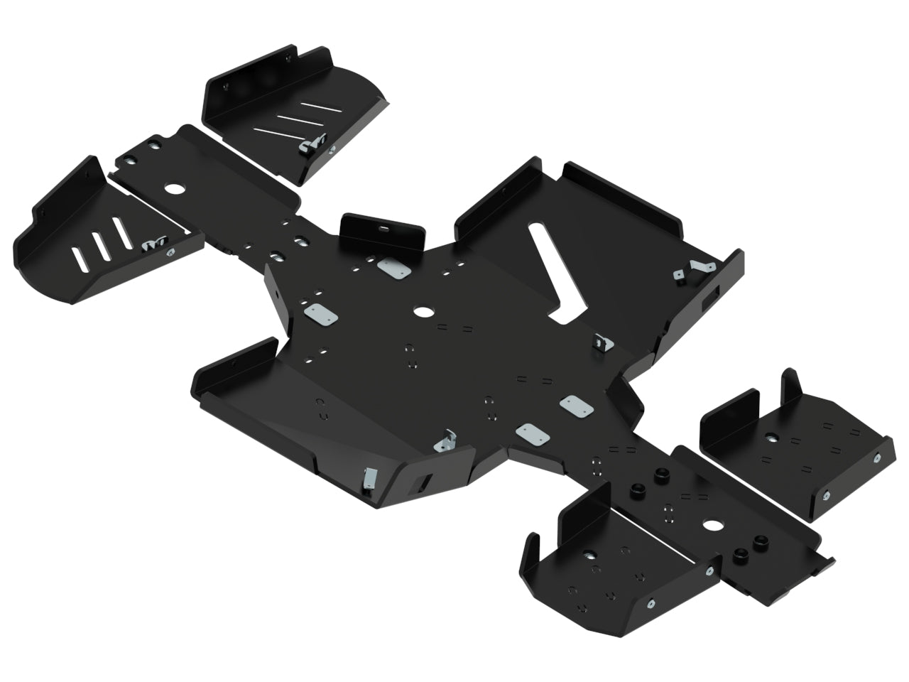 Kit plaques de protection plastique pour quad 600 Blade (plastic) – protection châssis complète, robuste et durable