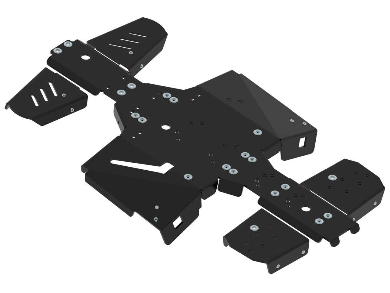 Kit plaques de protection plastique pour quad 600 Blade (plastic) – protection châssis complète, robuste et durable