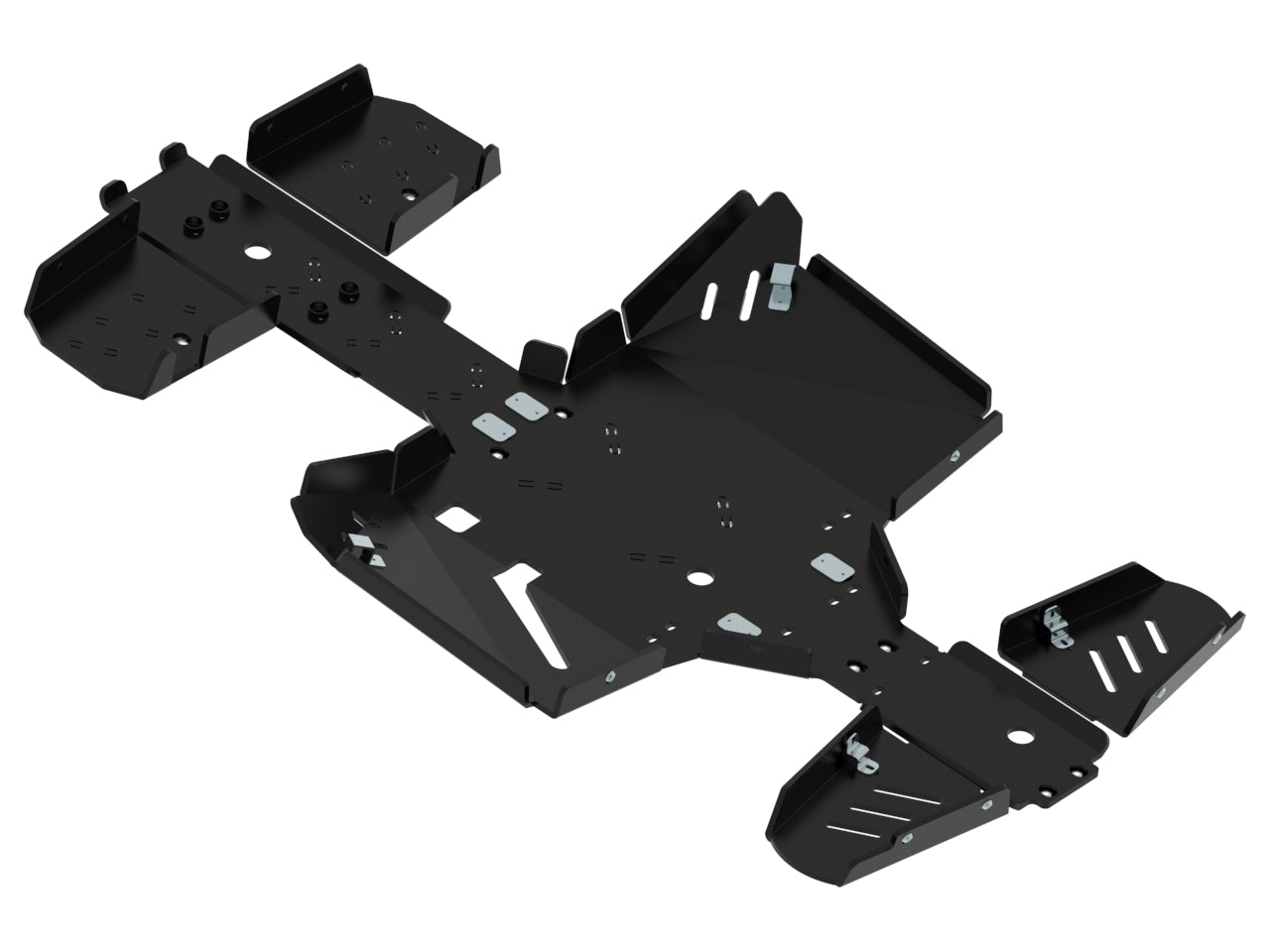 Kit plaques de protection plastique pour quad 600 LT Blade, 600 LTX Blade (plastic) – protection châssis complète, robuste et durable