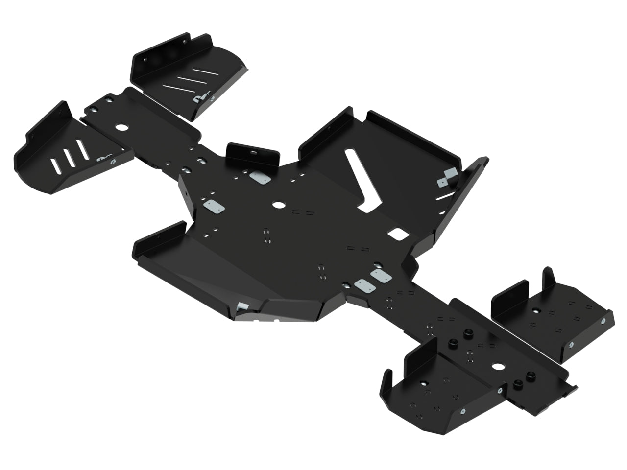 Kit plaques de protection plastique pour quad 600 LT Blade, 600 LTX Blade (plastic) – protection châssis complète, robuste et durable