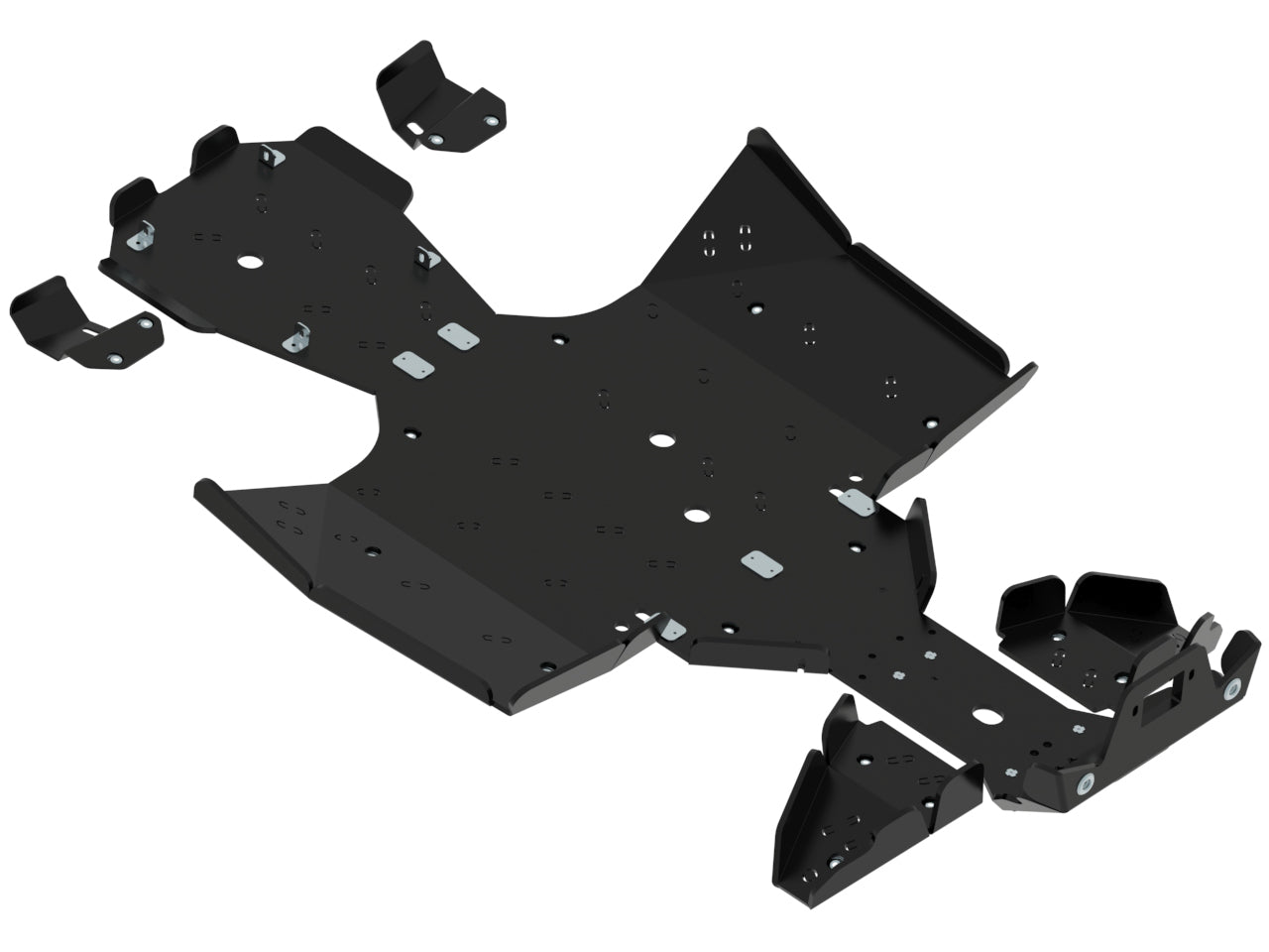 Kit plaques de protection plastique pour quad CFORCE 1000, CFORCE 1000 Overland, CFORCE 850 (plastic) – protection châssis complète, robuste et durable