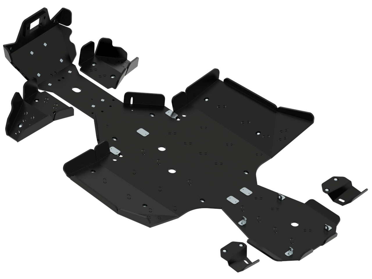 Kit plaques de protection plastique pour quad CFORCE 1000, CFORCE 1000 Overland, CFORCE 850 (plastic) – protection châssis complète, robuste et durable