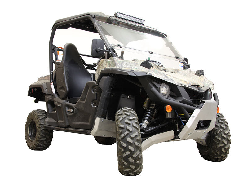 Kit plaques de protection aluminium pour quad Wolverine 700 (aluminium) – protection châssis complète, robuste et durable