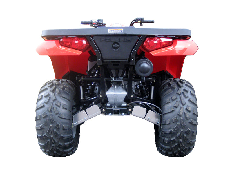 Kit plaques de protection aluminium pour quad Sportsman 400 (-2010), Sportsman 500 (-2010) (aluminium) – protection châssis complète, robuste et durable