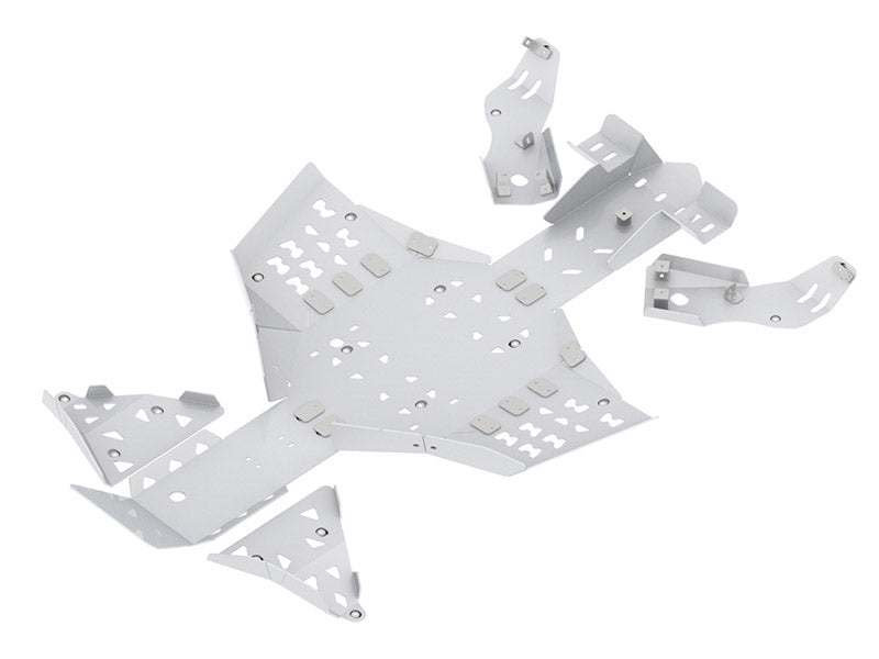 Kit plaques de protection aluminium pour quad Renegade X MR (2019+) (aluminium) – protection châssis complète, robuste et durable