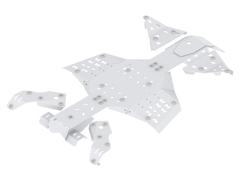 Kit plaques de protection aluminium pour quad Renegade X MR (2019+) (aluminium) – protection châssis complète, robuste et durable