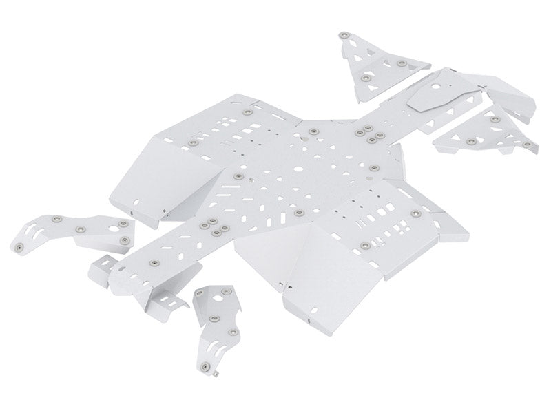 Kit plaques de protection aluminium pour quad Outlander G2 650/850/1000 MAX (2019+), Outlander G2 Pro+ 450/570 MAX, Outlander X MR 1000 (2019+) (aluminium) – protection châssis complète, robuste et durable