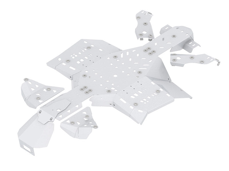 Kit plaques de protection aluminium pour quad Outlander G2 650/850/1000 MAX (2019+), Outlander G2 Pro+ 450/570 MAX, Outlander X MR 1000 (2019+) (aluminium) – protection châssis complète, robuste et durable