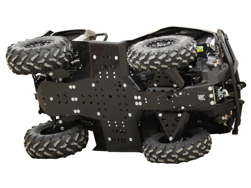 Kit plaques de protection plastique pour quad Outlander G2 650/850/1000 MAX (2019+), Outlander G2 Pro+ 450/570 MAX, Outlander X MR 1000 (2019+) (plastic) – protection châssis complète, robuste et durable