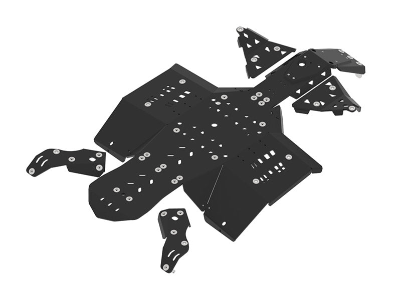 Kit plaques de protection plastique pour quad Outlander G2 650/850/1000 MAX (2019+), Outlander G2 Pro+ 450/570 MAX, Outlander X MR 1000 (2019+) (plastic) – protection châssis complète, robuste et durable