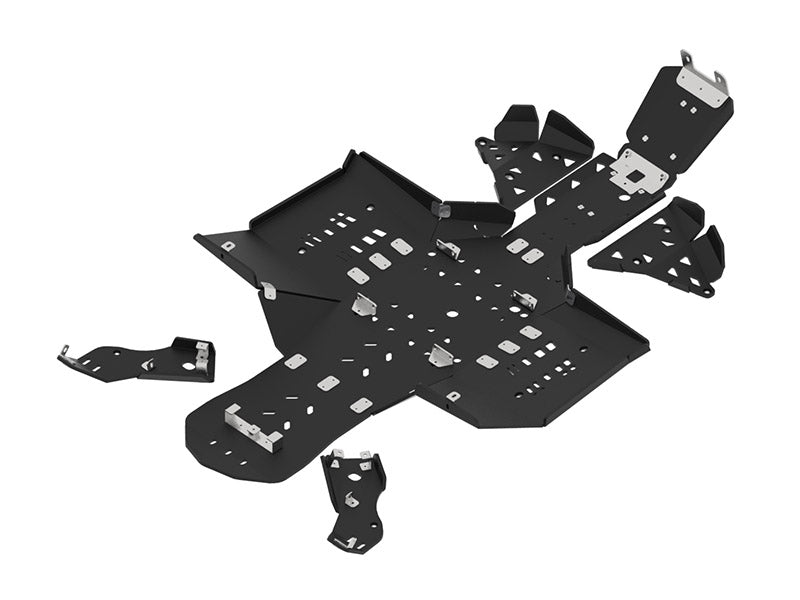 Kit plaques de protection plastique pour quad Outlander G2 650/850/1000 MAX (2019+), Outlander G2 Pro+ 450/570 MAX, Outlander X MR 1000 (2019+) (plastic) – protection châssis complète, robuste et durable