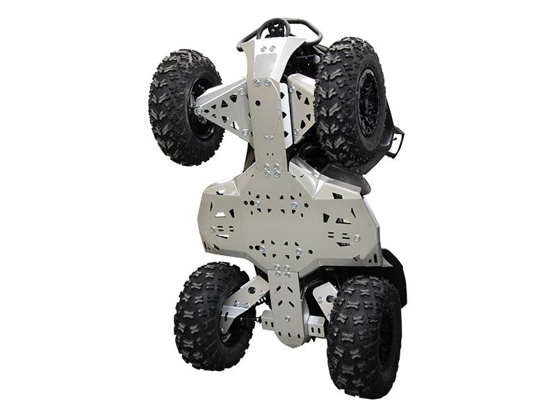 Kit plaques de protection aluminium pour quad Renegade G2 (2019-2022) (aluminium) – protection châssis complète, robuste et durable