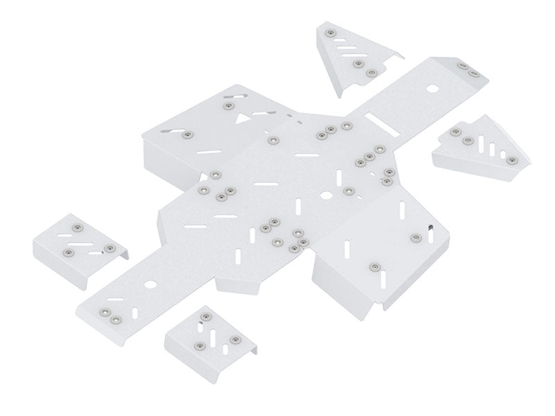 Kit plaques de protection aluminium pour quad 500 (aluminium) – protection châssis complète, robuste et durable
