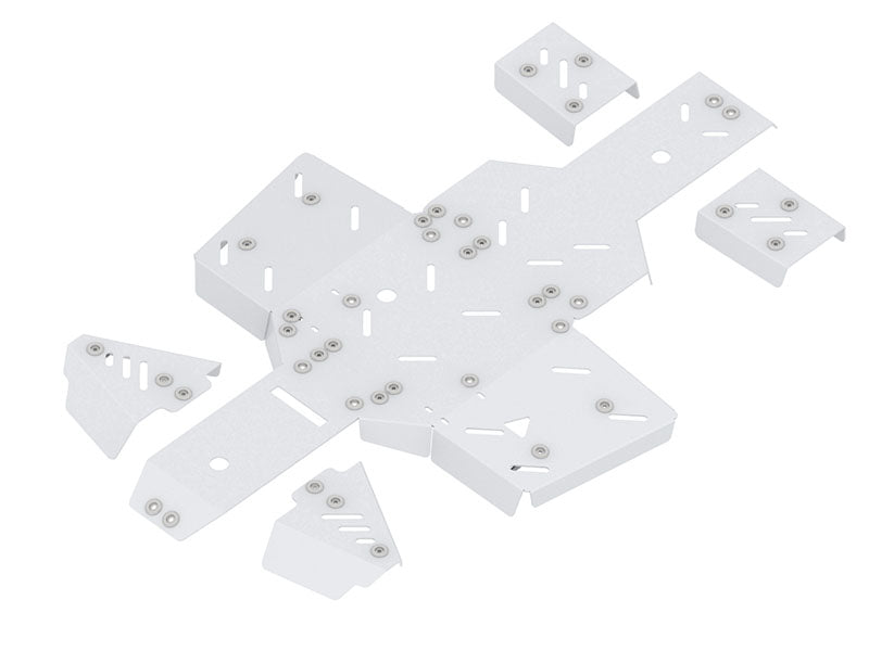 Kit plaques de protection aluminium pour quad 500 (aluminium) – protection châssis complète, robuste et durable