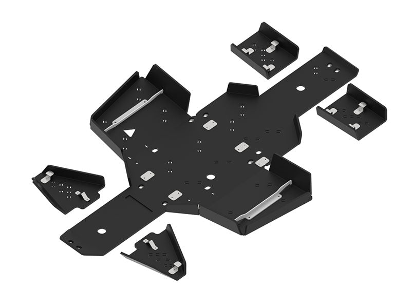 Kit plaques de protection plastique pour quad 500 (plastic) – protection châssis complète, robuste et durable