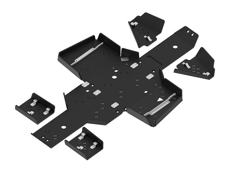Kit plaques de protection plastique pour quad 500 (plastic) – protection châssis complète, robuste et durable