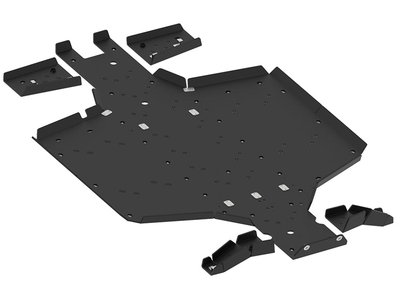 Kit plaques de protection plastique pour quad UFORCE 1000 (-2021) (plastic) – protection châssis complète, robuste et durable