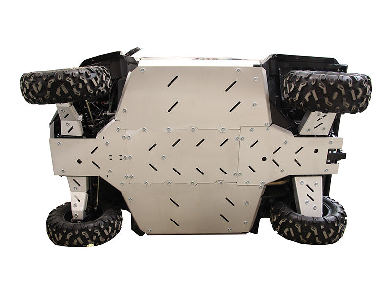 Kit plaques de protection aluminium pour quad UFORCE 1000 (-2021) (aluminium) – protection châssis complète, robuste et durable