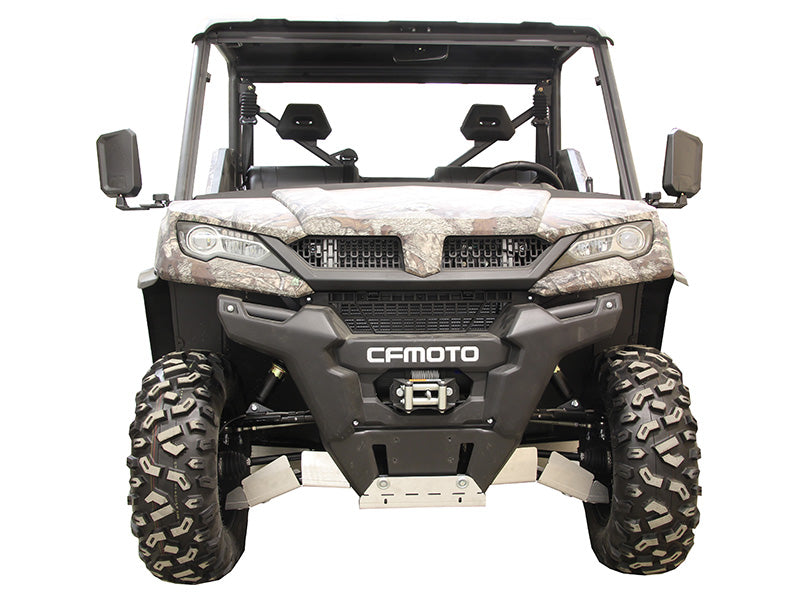 Kit plaques de protection aluminium pour quad UFORCE 1000 (-2021) (aluminium) – protection châssis complète, robuste et durable