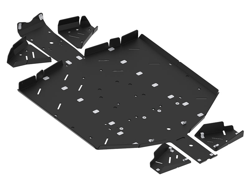 Kit plaques de protection plastique pour quad Gator XUV 865 (plastic) – protection châssis complète, robuste et durable