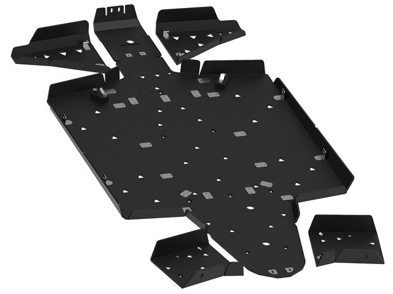 Kit plaques de protection plastique pour quad RZR 1000 S, RZR 900 S (plastic) – protection châssis complète, robuste et durable