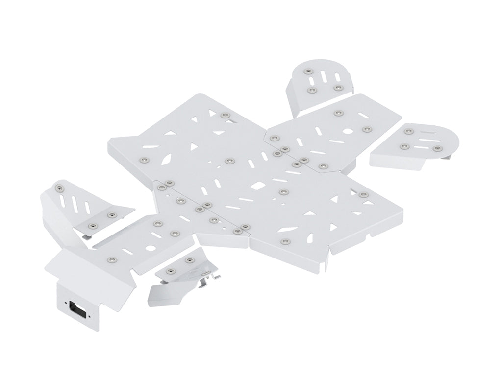 Kit plaques de protection aluminium pour quad AX600U, AX700U, AX800U (aluminium) – protection châssis complète, robuste et durable