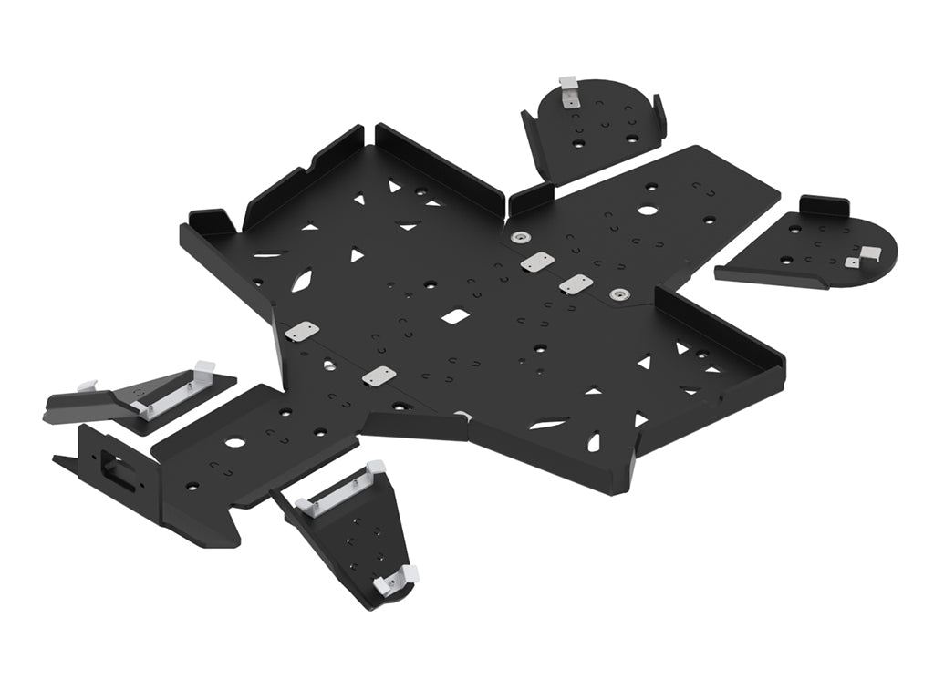 Kit plaques de protection plastique pour quad AX600U, AX700U, AX800U (plastic) – protection châssis complète, robuste et durable