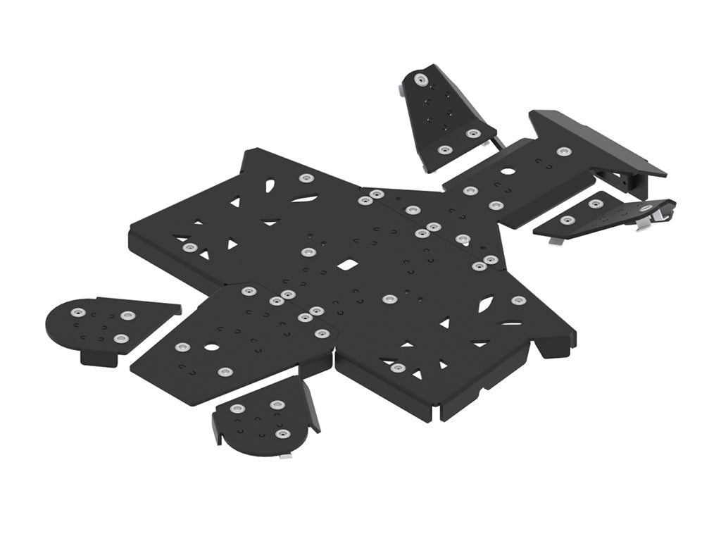 Kit plaques de protection plastique pour quad AX600U, AX700U, AX800U (plastic) – protection châssis complète, robuste et durable