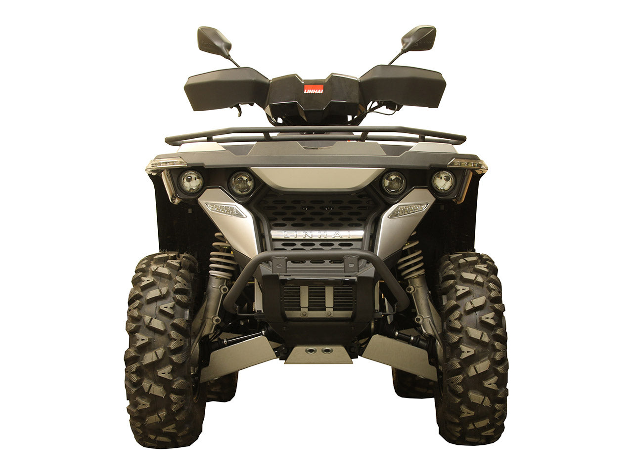 Kit plaques de protection aluminium pour quad M550L (aluminium) – protection châssis complète, robuste et durable