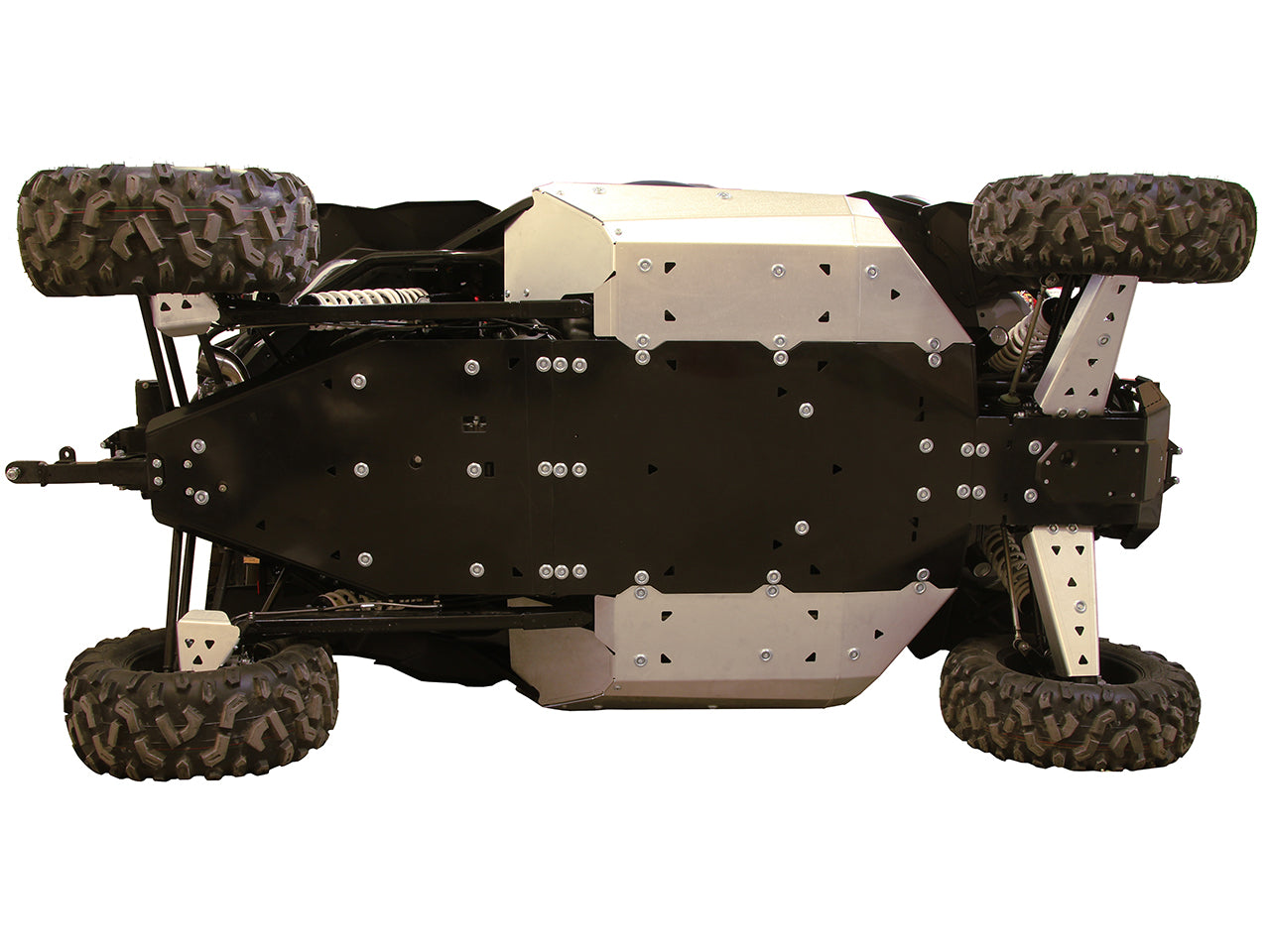 Kit plaques de protection aluminium pour quad ZFORCE 1000 Sport, ZFORCE 950 H.O. Sport (aluminium/plastic) – protection châssis complète, robuste et durable