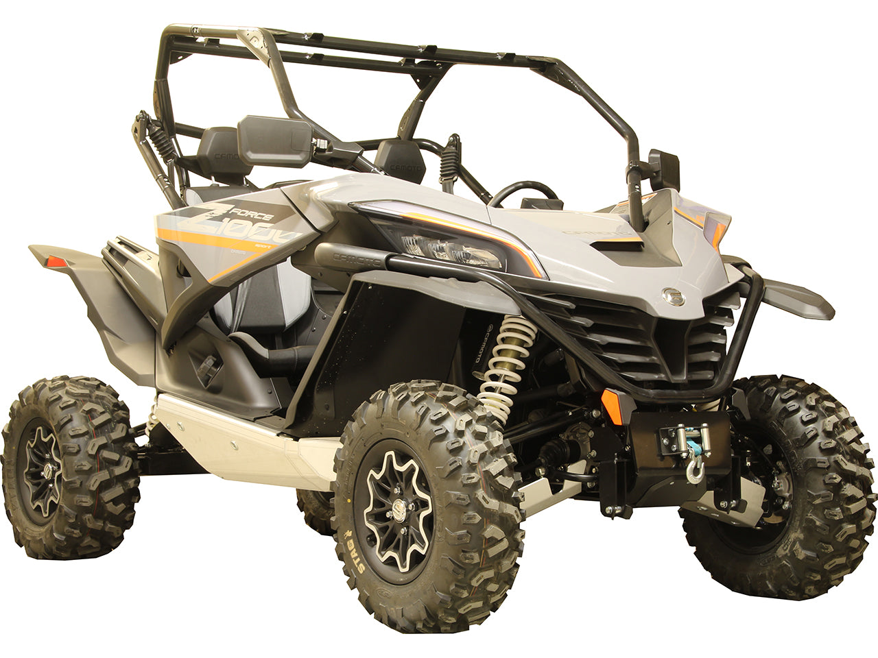 Kit plaques de protection aluminium pour quad ZFORCE 1000 Sport, ZFORCE 950 H.O. Sport (aluminium/plastic) – protection châssis complète, robuste et durable