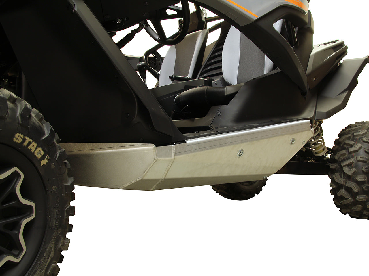 Kit plaques de protection aluminium pour quad ZFORCE 1000 Sport, ZFORCE 950 H.O. Sport (aluminium/plastic) – protection châssis complète, robuste et durable