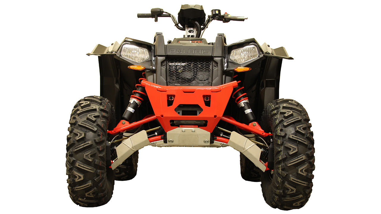 Kit plaques de protection aluminium pour quad Scrambler XP 1000 S (aluminium) – protection châssis complète, robuste et durable