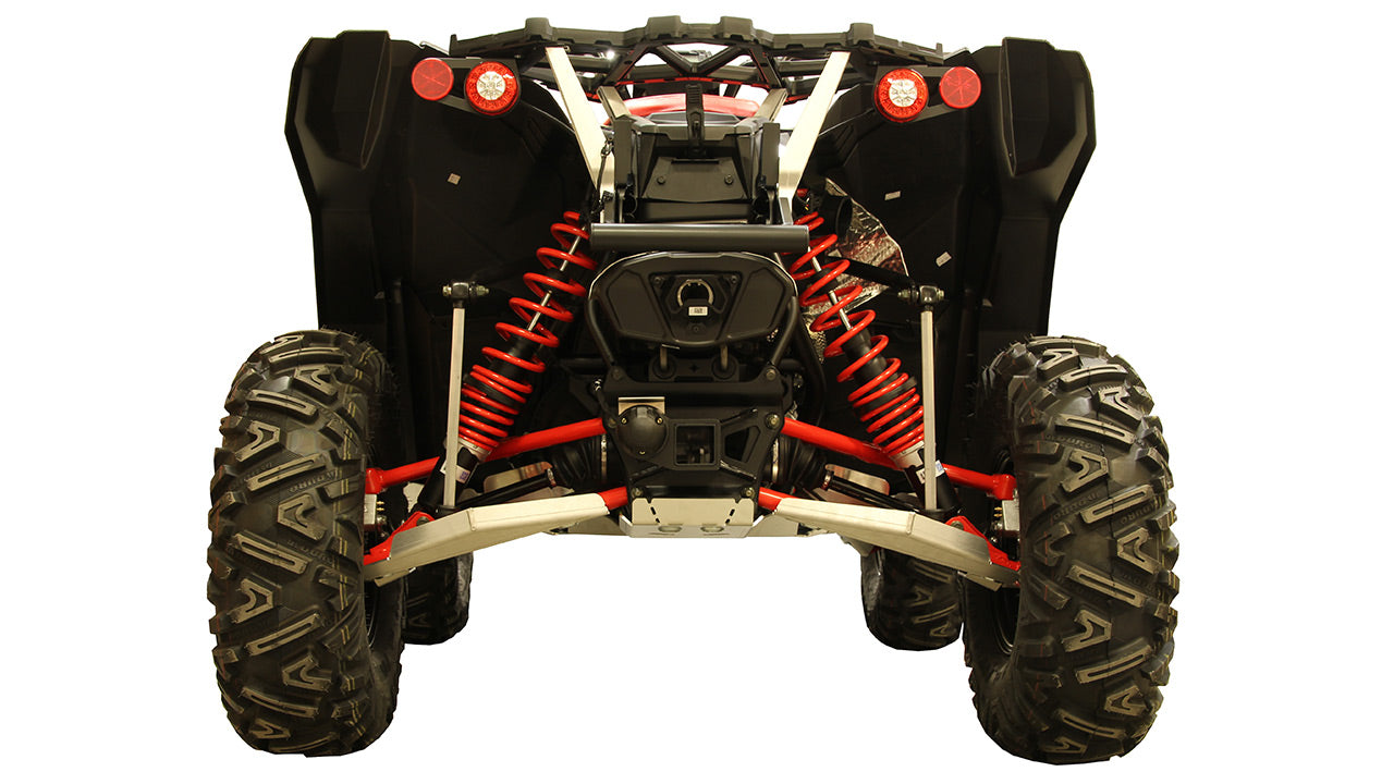 Kit plaques de protection aluminium pour quad Scrambler XP 1000 S (aluminium) – protection châssis complète, robuste et durable