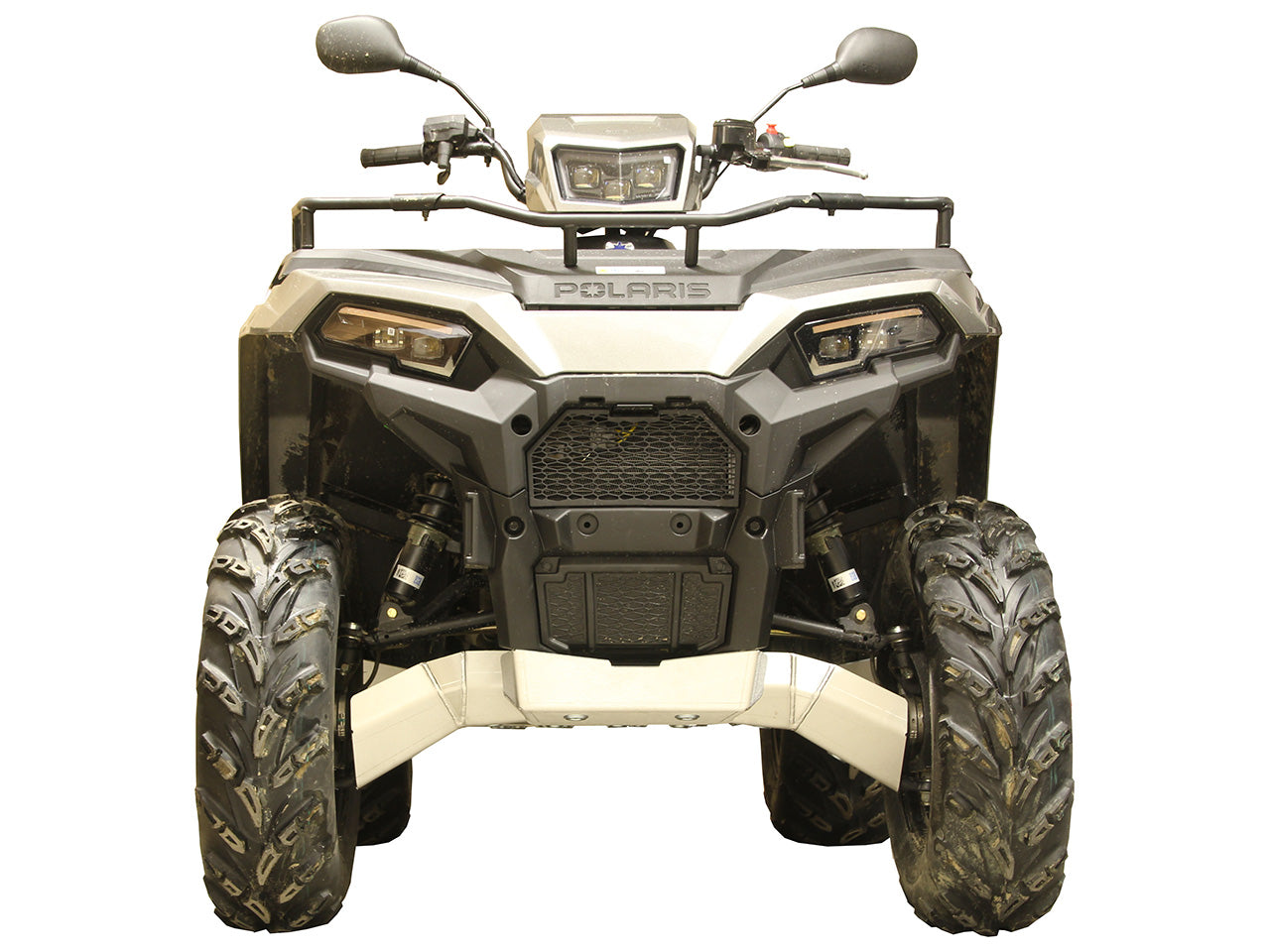 Kit plaques de protection aluminium pour quad Sportsman 570 SP (2021+) (aluminium) – protection châssis complète, robuste et durable