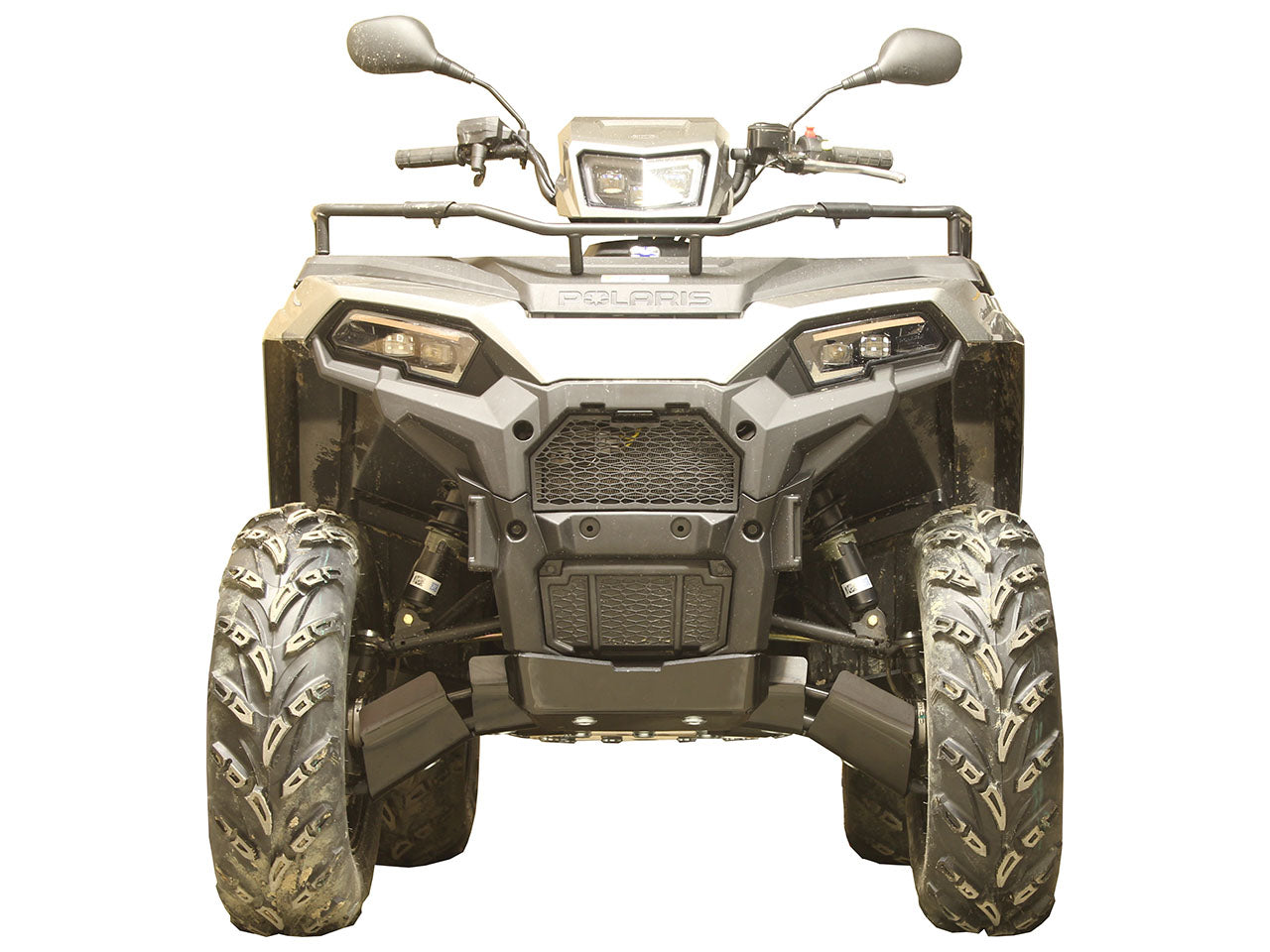 Kit plaques de protection plastique pour quad Sportsman 570 SP (2021+) (plastic) – protection châssis complète, robuste et durable